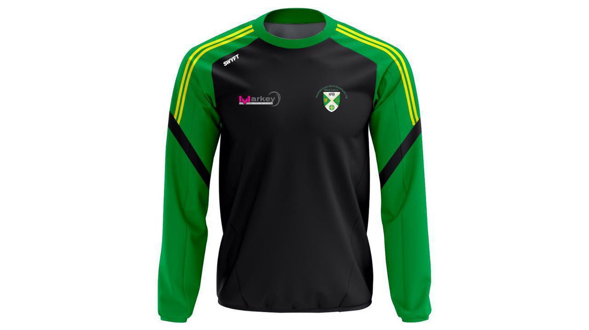 Belleek GAC Black/Green Crewneck