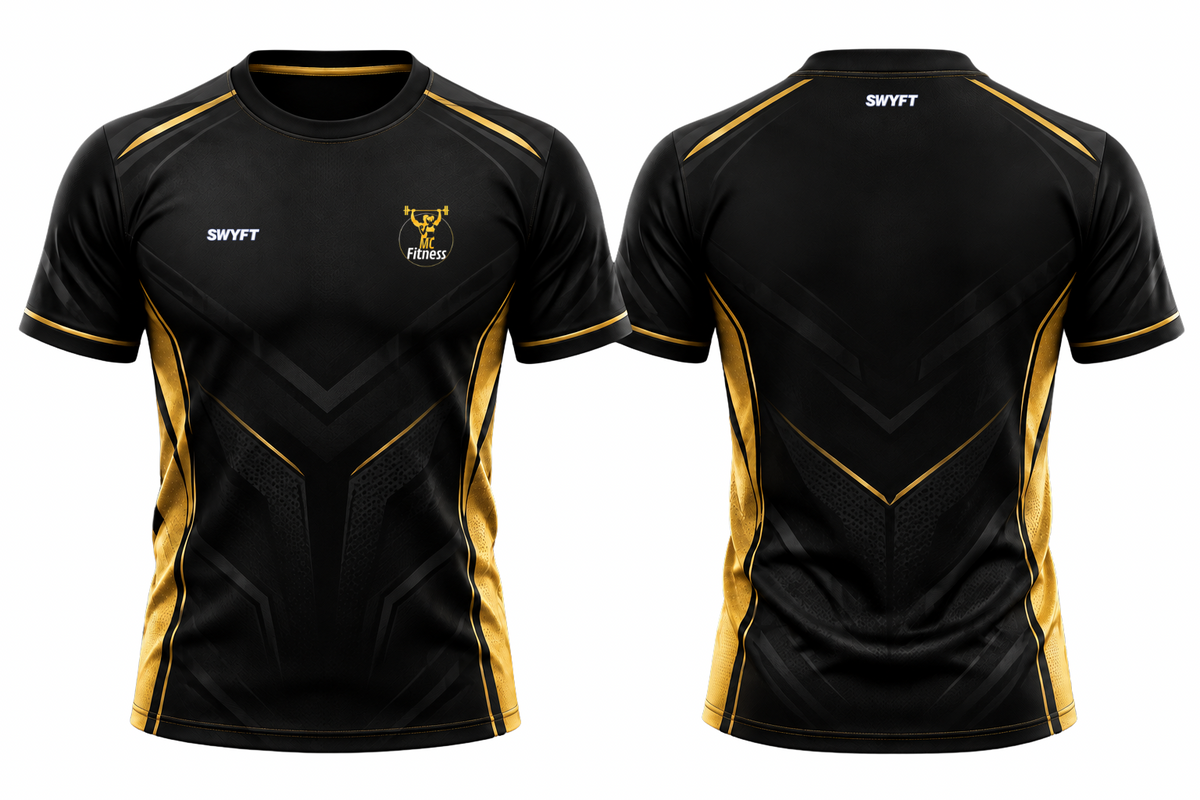 MC Fitness Black Training Jersey