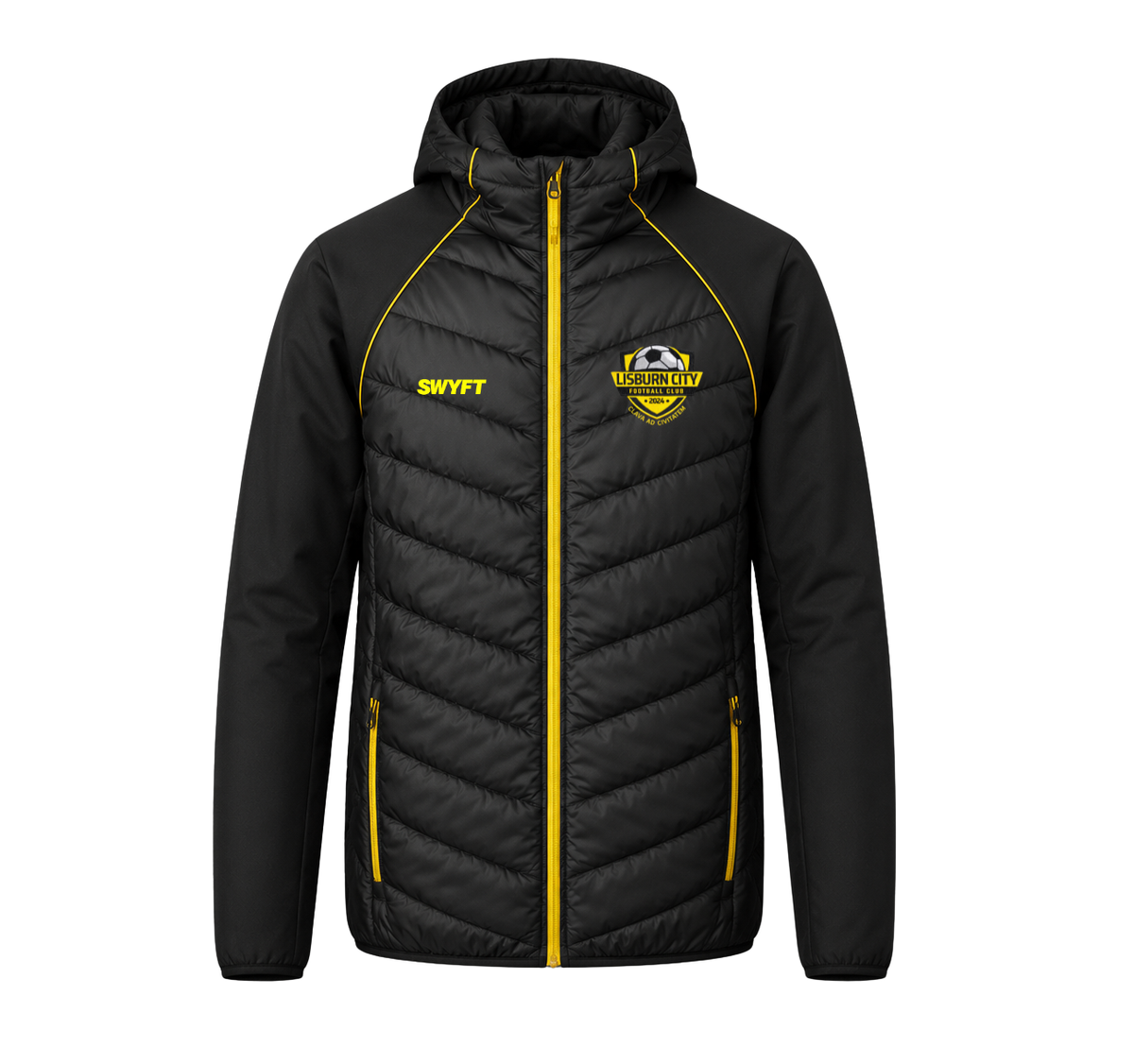 Lisburn City FC High Rise Puffer
