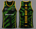 St John Bosco Training Green/Navy Fully Sublimated Vest