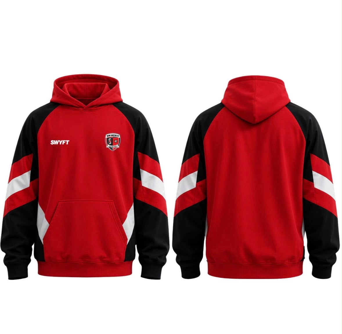 New Santos FC Oversized Retro Hoodie