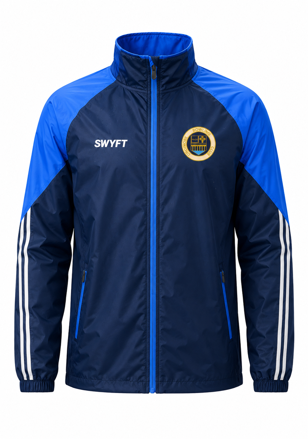Dromore Bowling Club Full Zip Rain Jacket