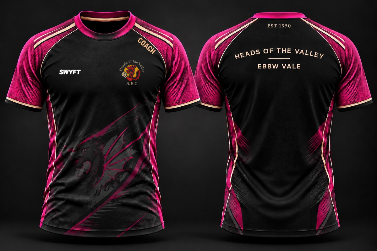Heads of The Valley Coach Training Jersey