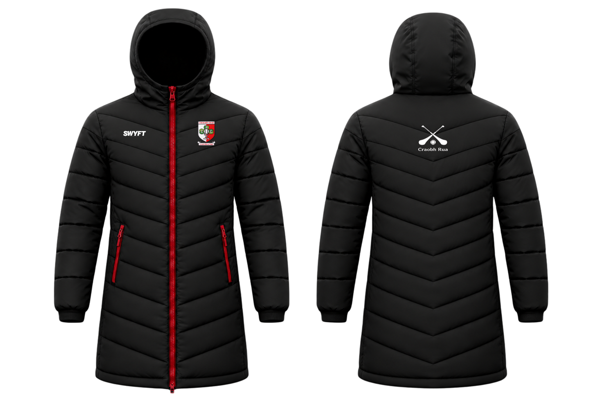 Craobh Rua Camlocha Long Puffer Coat