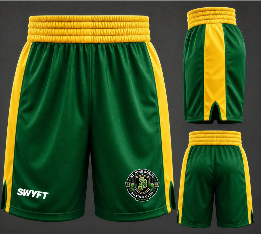 St John Bosco Training Green/Yellow Fight Bundle