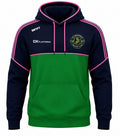St John Bosco Hoodie Green/Navy/Pink