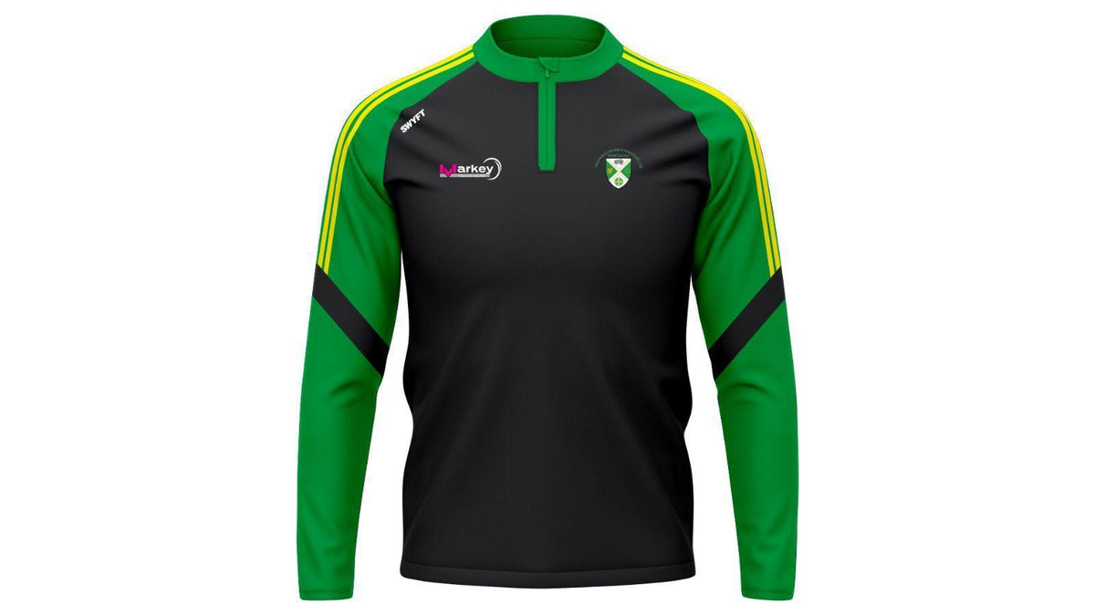 Belleek GAC Black/Green Halfzip
