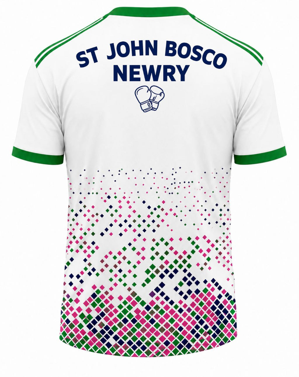 St John Bosco Training Pink/White Fully Sublimated Jersey