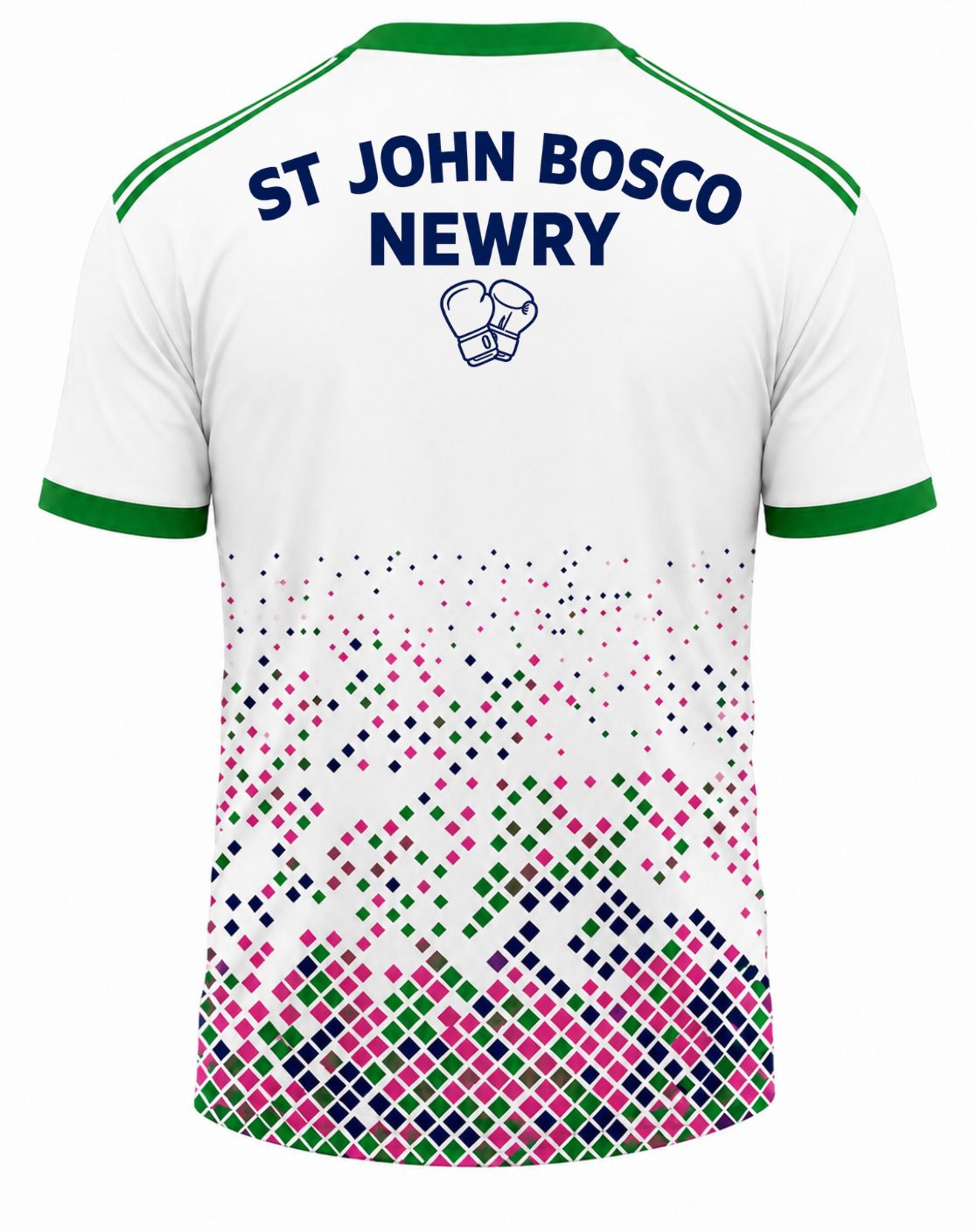 St John Bosco Training Pink/White Fully Sublimated Jersey