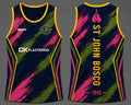 St John Bosco Training Pink/Navy Fully Sublimated Vest