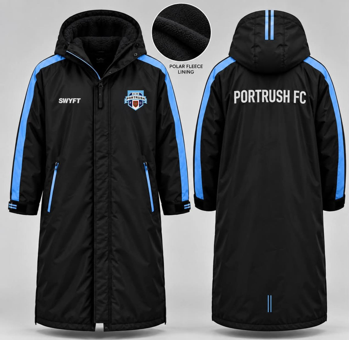 Portrush FC Dry Robe