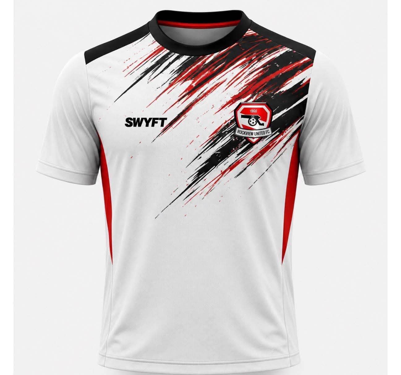 Rockview United White Training Jersey