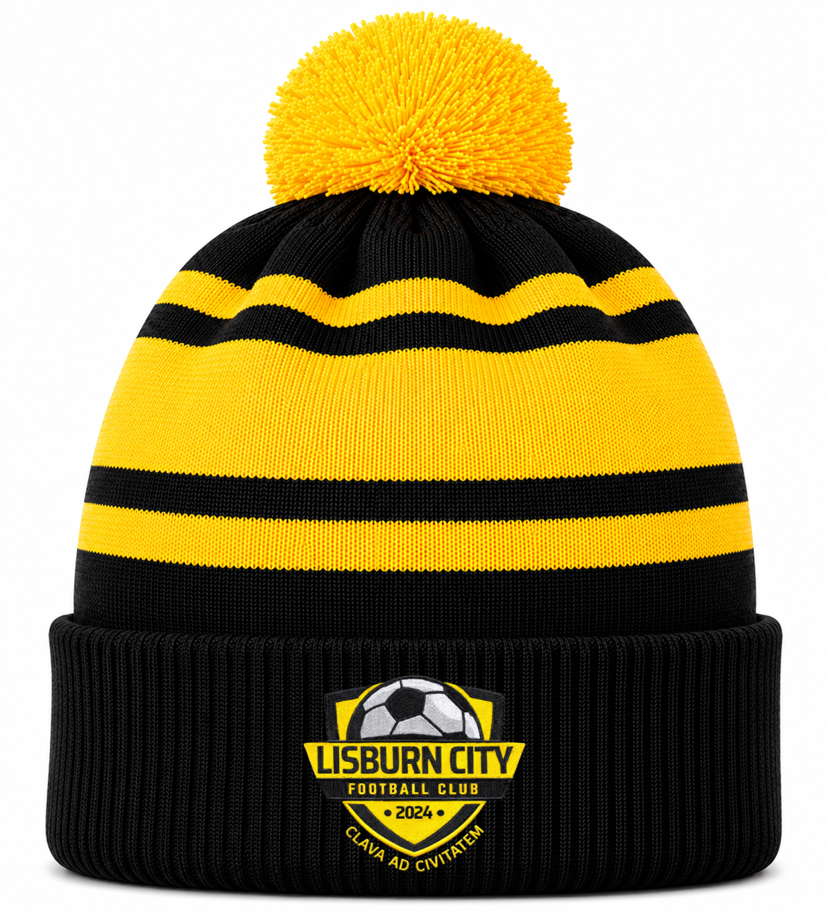 Lisburn City FC Bobble Hat