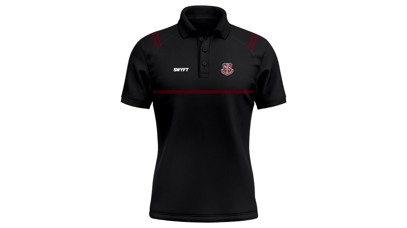 St Paul’s High School Bessbrook Black Polo Top