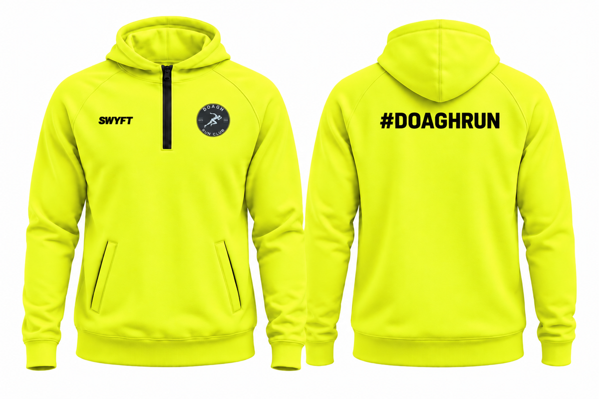 Doagh Run Club Hi Vis Hoodie